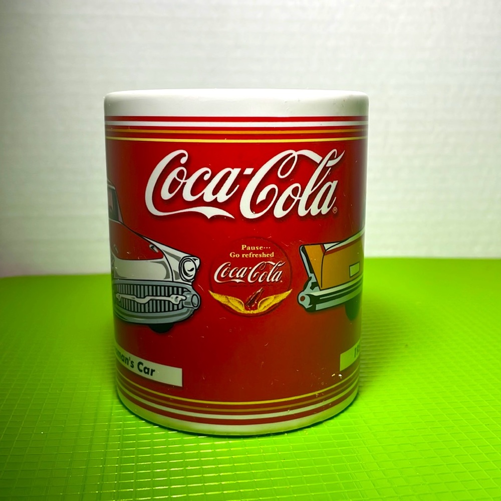 2002 Coca-Cola 1957 Route Salesman's Car 10oz. Ceramic Coffee Mug Tea Cup